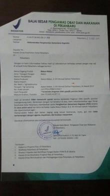 Awasss Hati Hati... Bakso Di Warung Ini mengandung Babi, Ini Pengumumannya...